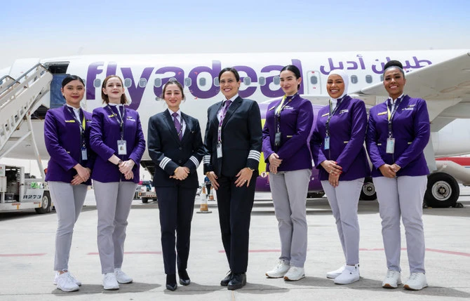 In this undated photo, Saudi pilots pose for a group photo. (Supplied)