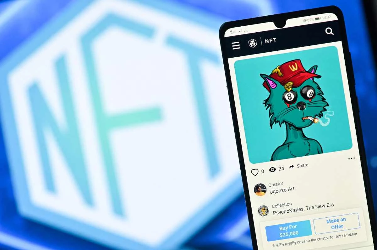 NFTs losing luster as cryptocurrencies crash