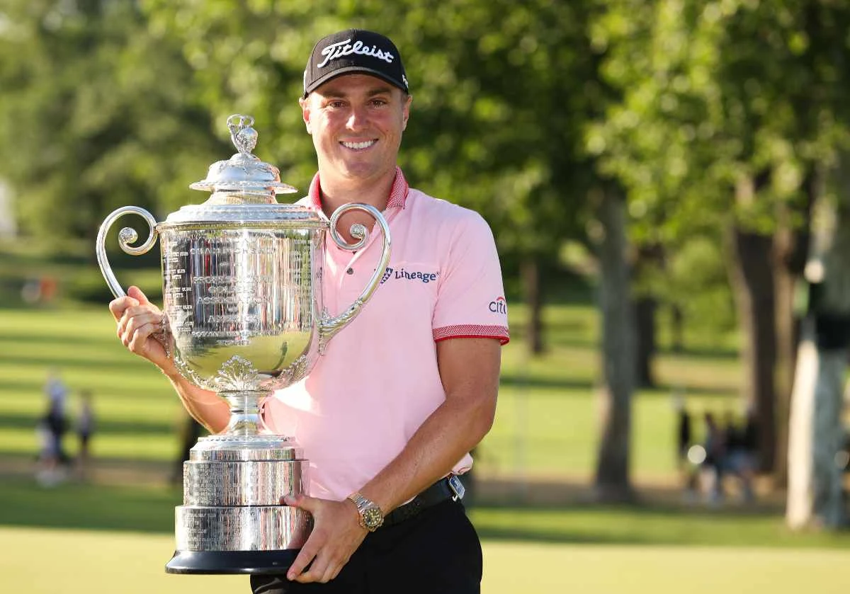 Justin Thomas wins 2nd PGA title in playoff after 7-shot rally