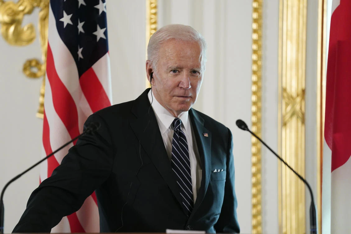 President Joe Biden said the the United States stands with other nations to make sure China cannot use force in Taiwan. (AP)