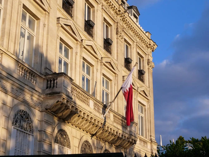 A view of Qatar embassy in France. (Shutterstock)