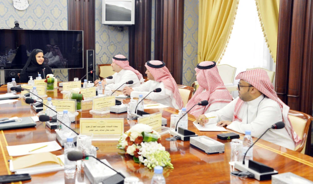 Assistant speaker of Shoura Council meets Saudi deputy minister of Foreign Affairs for Public Diplomacy. (Supplied)
