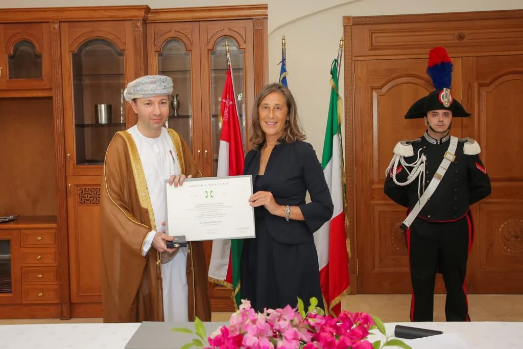 Jamal Hassan Al-Musawi, secretary-general of Oman’s National Museum, has received the Star of Italy, the country’s highest civilian award. (Supplied)