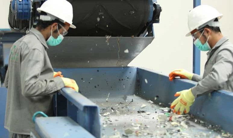 Established in 2015, Tadweeer is specialized in recycling electronics and electrical waste. (Supplied)