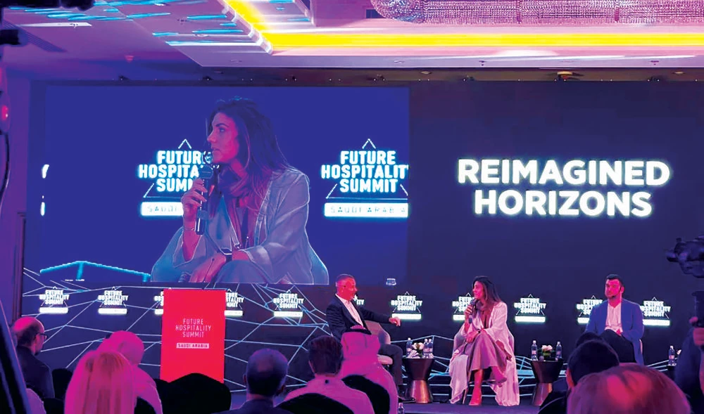 Mayada Badr, CEO of the Culinary Arts Commission, told participants of the hospitality summit that young Saudi nationals were entering the culinary art sector in large numbers. (AN photo)
