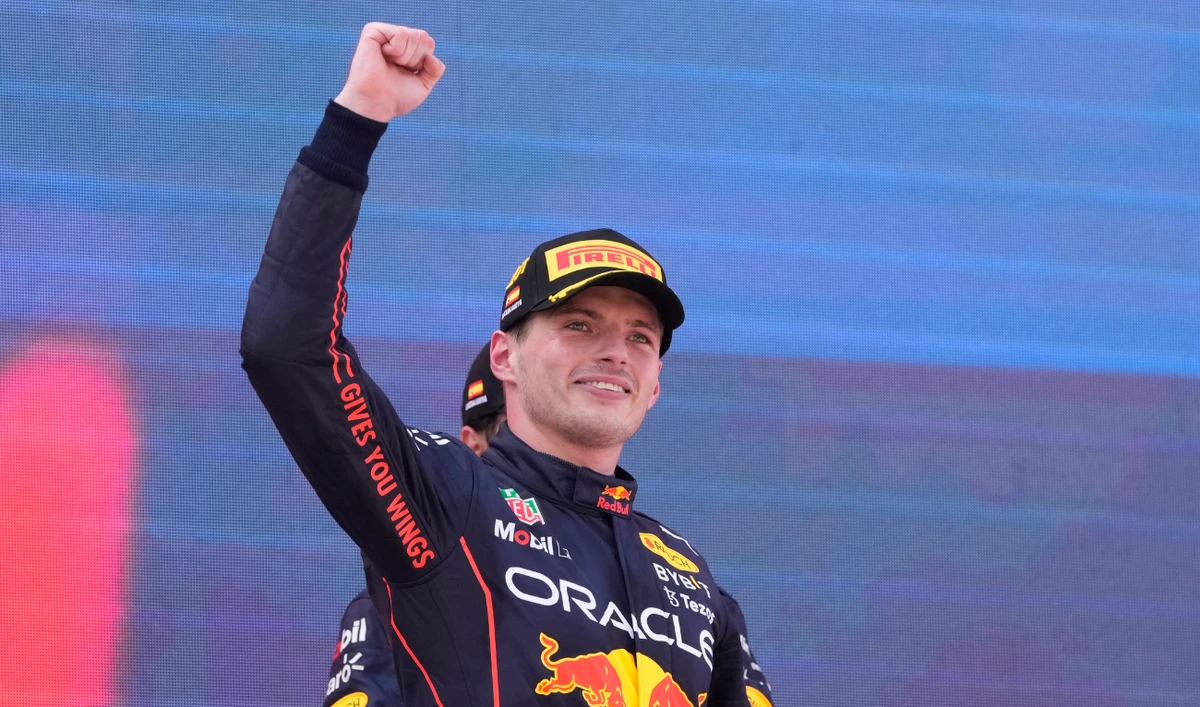 Red Bull driver Max Verstappen, of the Netherlands, after winning the Spanish Formula One Grand Prix at the Barcelona Catalunya racetrack in Montmelo, Spain, last weekend. (AP/File)