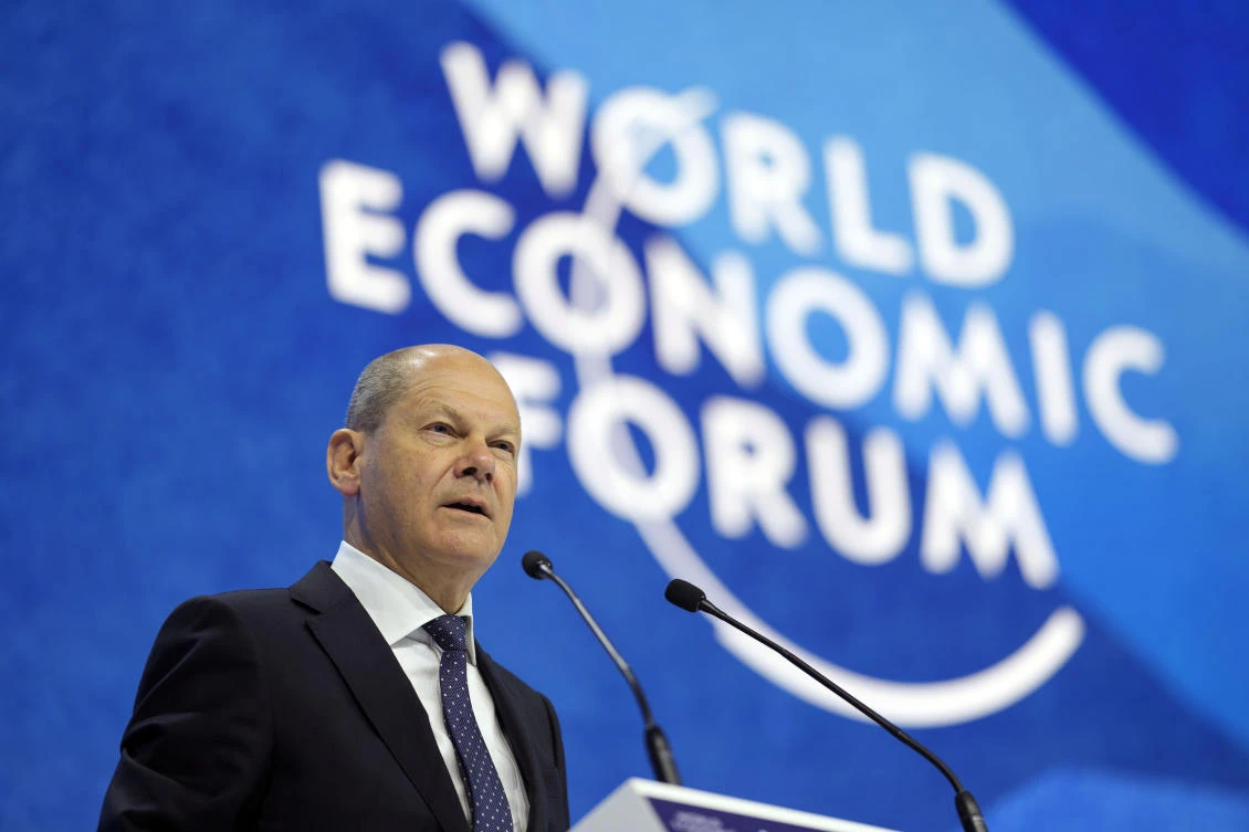 Vladimir Putin will not be allowed to dictate peace in Ukraine, Germany’s Chancellor Olaf Scholz said. (AP)