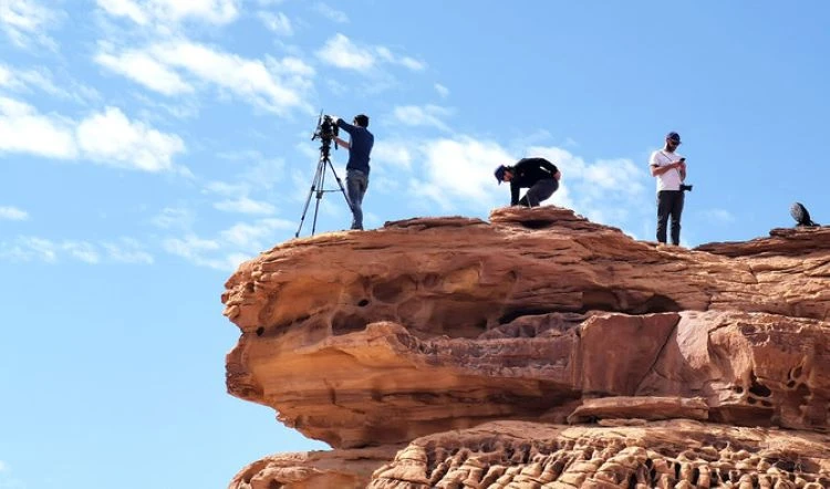 AlUla is beginning to attract a growing number of international and regional productions. (Supplied)