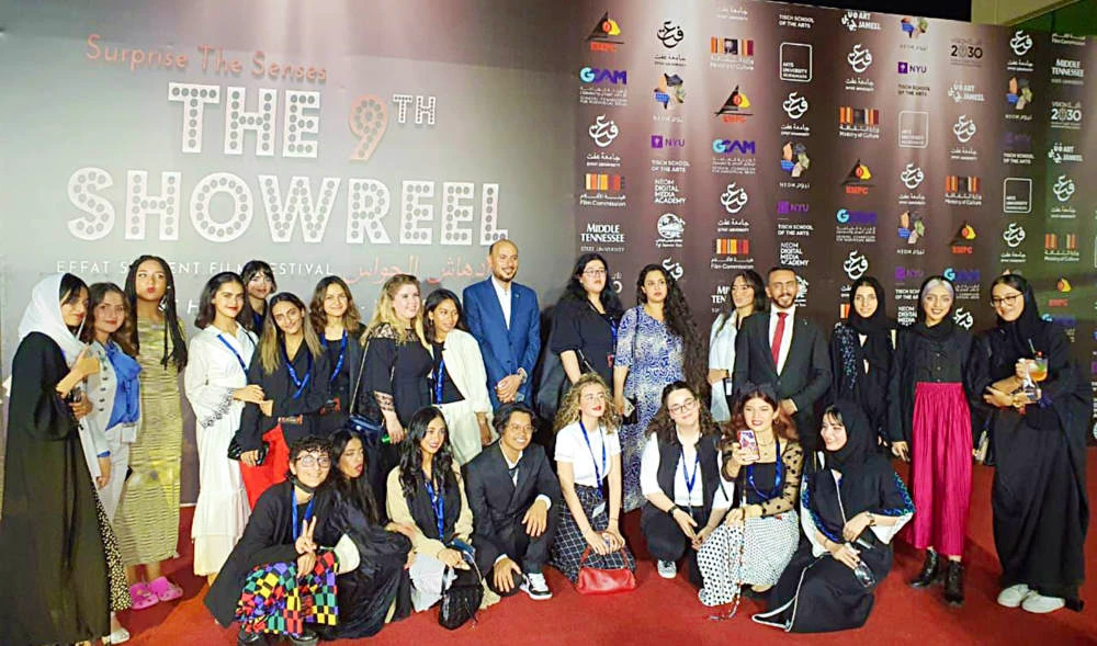 ‘The 9th Showreel — Effat Student Film Festival’ took place in Jeddah in the presence of a number of Saudi and international filmmakers. (Supplied)