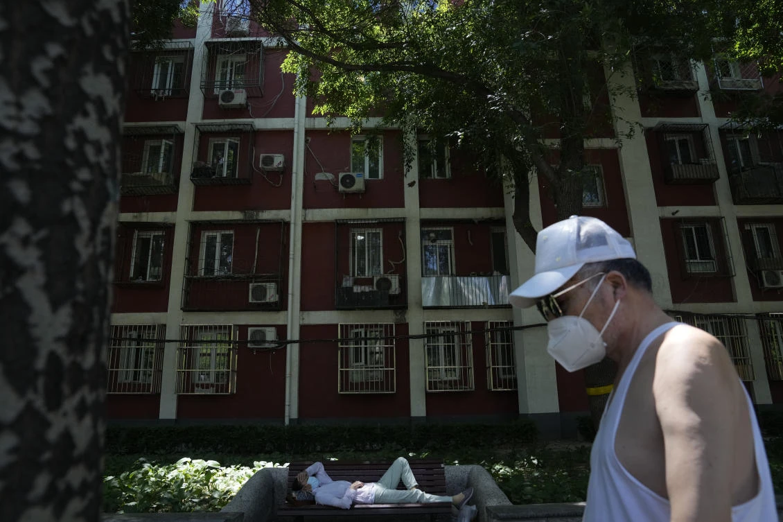 Beijing’s omicron-fueled cluster has seen more than 1,700 infections since late April — a tiny number by global standards but troubling for China’s rigid approach to the virus. (AP)