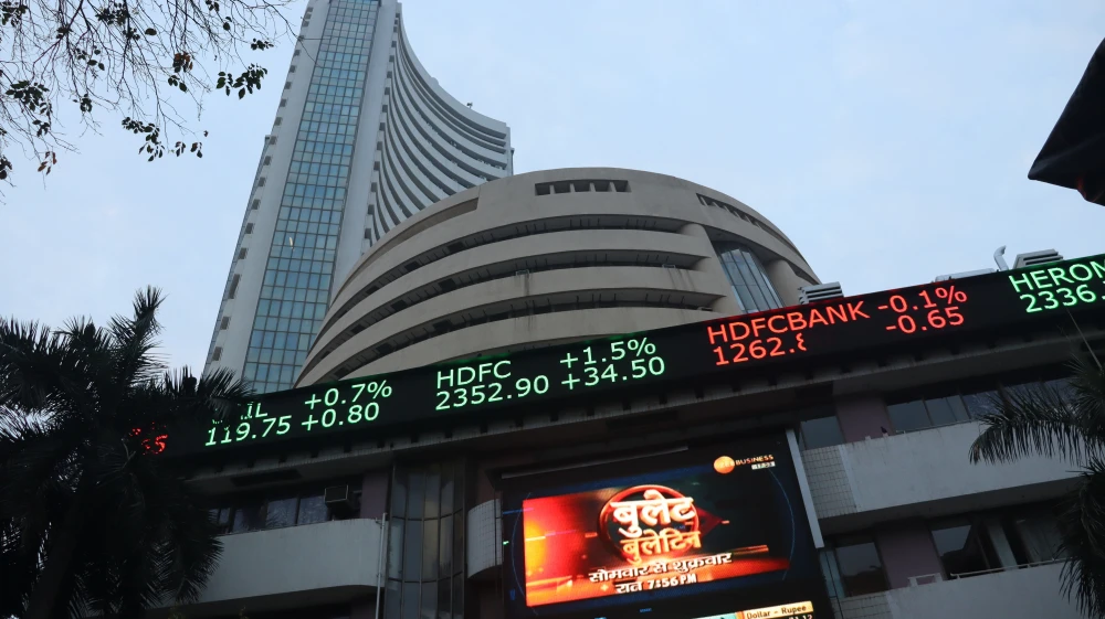 The NSE Nifty 50 index was down 0.58 percent at 16,563.20, as of 0427 GMT (Shutterstock)