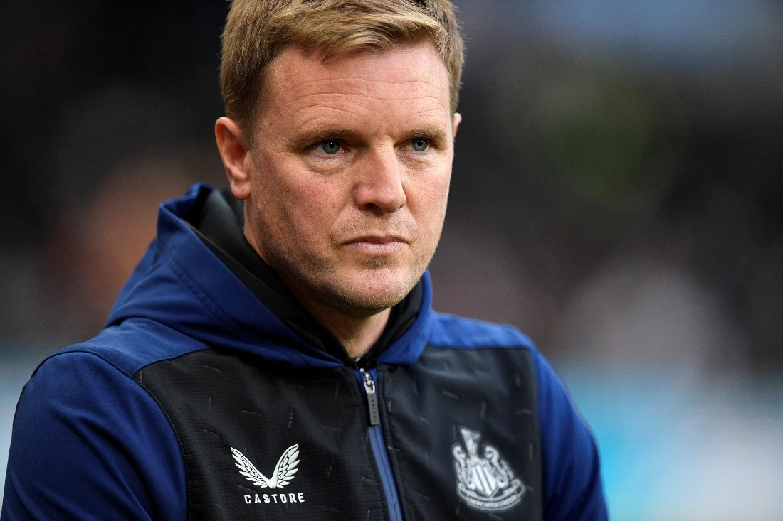 Eddie Howe is preparing to wield his Newcastle United axe with a number of key first-team stars at risk of the chop. (FILE/AFP)