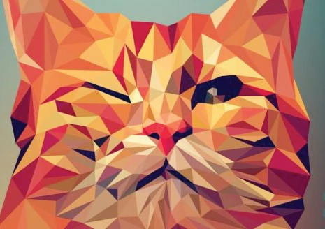 Polygon art