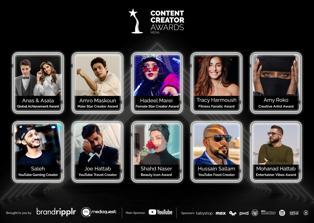 Brand Ripplr, in collaboration with Media Quest, hosted the first edition of MENA Content Creator Awards.
