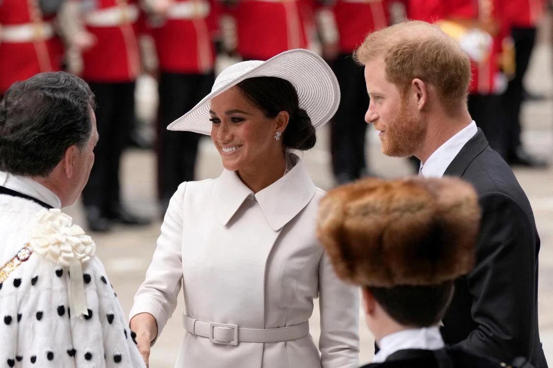 No Queen Elizabeth, but royals and politicians attend her Jubilee service