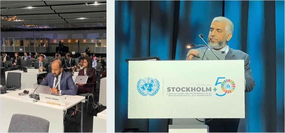 Saudi Arabia uses Stockholm+50 conference as showcase for its efforts to protect the environment