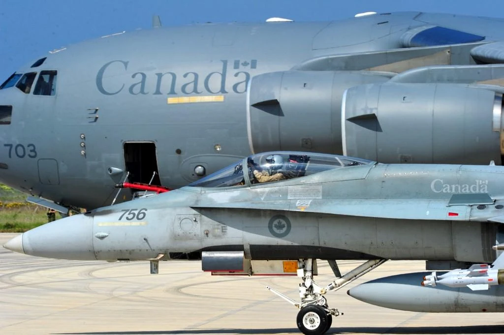Canada’s military last week accused Chinese warplanes of forcing Canadian planes to divert from their flight paths. (AFP file photo)