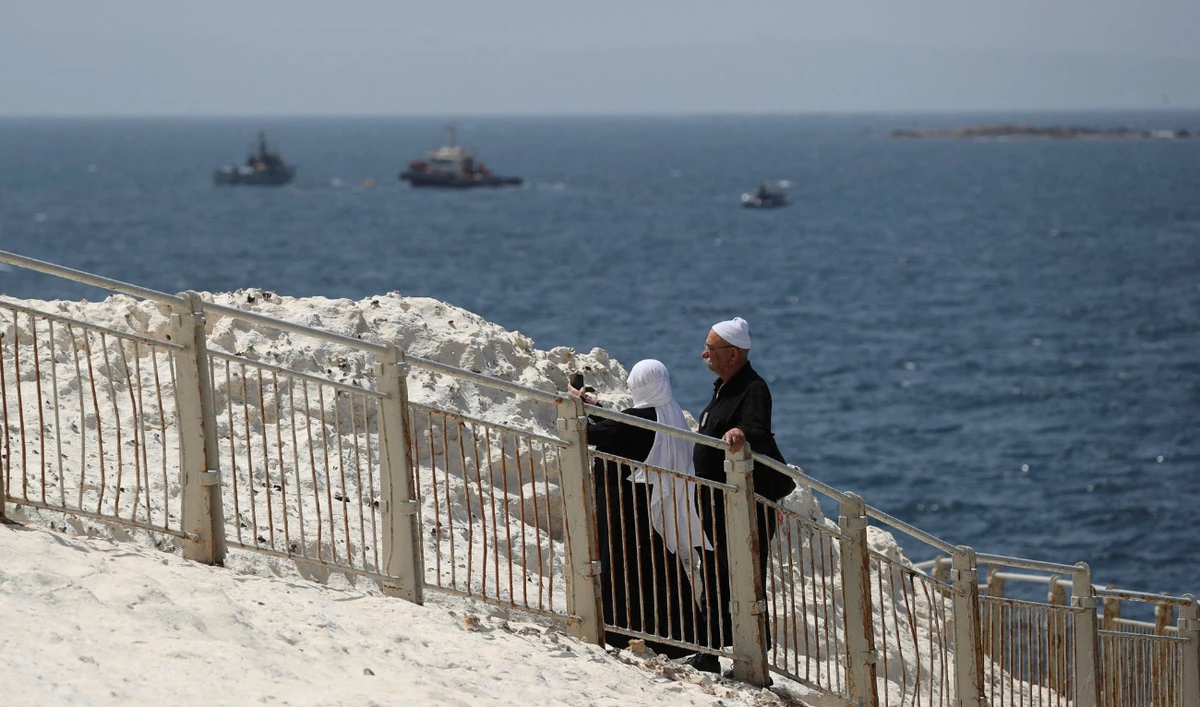 The Lebanese leadership discussed the steps to prevent Israel from raising tension on the southern maritime borders. (Reuters/File)