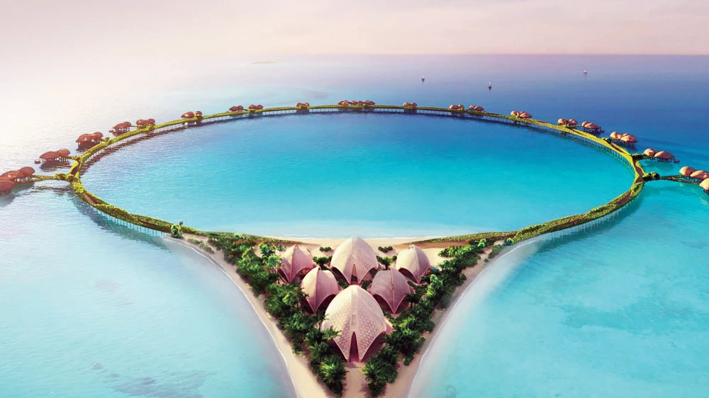 The developments of the Red Sea Project will be powered by renewable energy. The company seeks to provide ultra-luxury facilities without disturbing the surrounding nature or the ecosystem of the area. (Photo/Supplied)