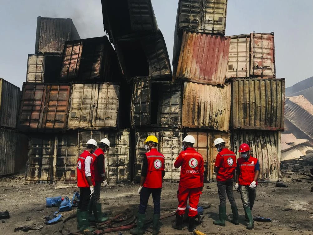 Fire raises fresh concerns over industrial safety standards in Bangladesh. (AP)