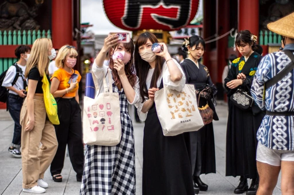 Only visitors on package tours will be allowed in during the first phase of reopening. (File/AFP)