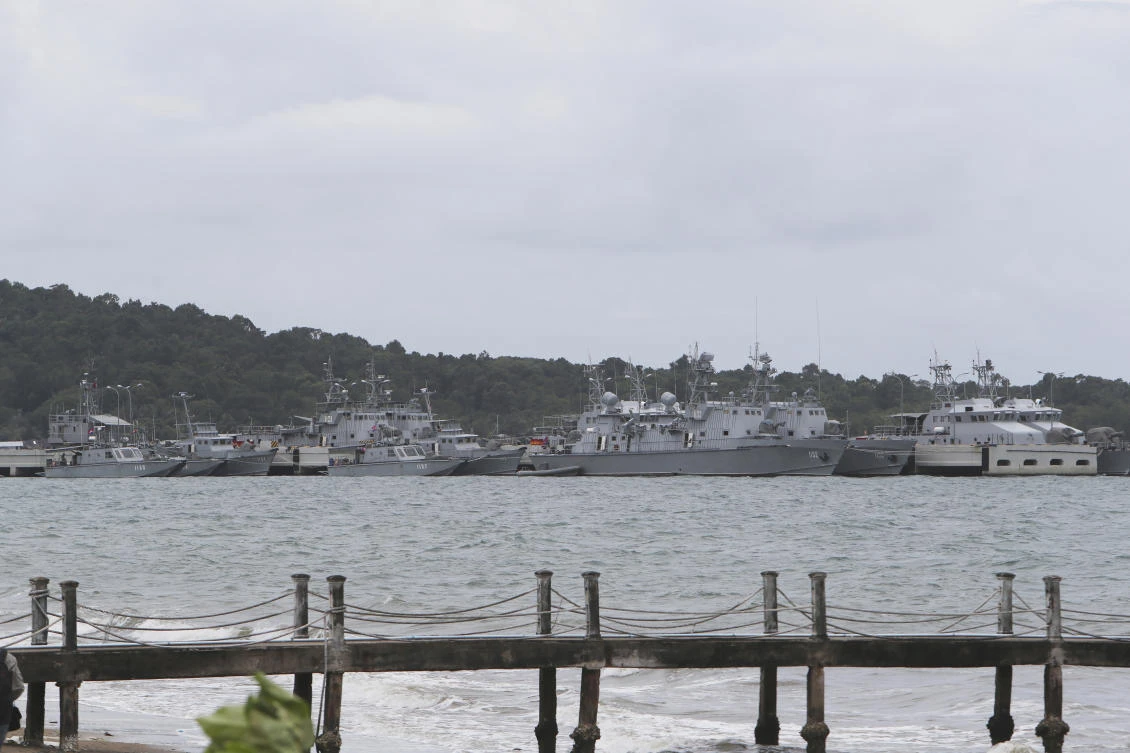 Phnom Penh rejected the Washington Post report, saying Ream naval base’s development was ‘not a secret.’ (AP)