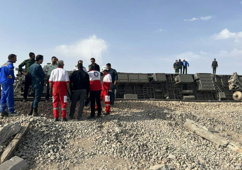 Iran train derailment kills at least 21, injures 87