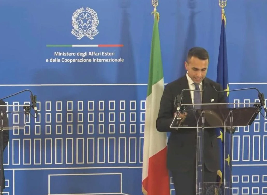 Italian Foreign Minister Luigi Di Maio warns that millions may die of hunger unless Russia unblocked Ukraine’s ports. (AFP)