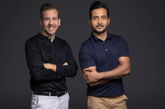 Founders of KOI Ride: Ghassan Muradwij and Riyaz Alambath (Supplied)
