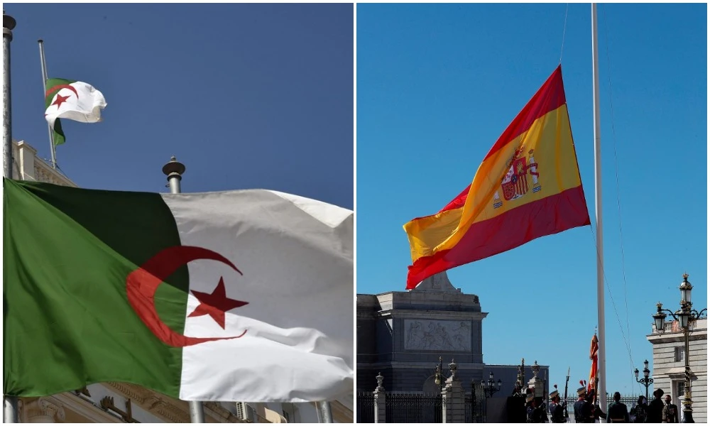 Algeria suspended its 20-year-old treaty of friendship, good neighborliness and cooperation with Spain on Wednesday. (File/AFP)