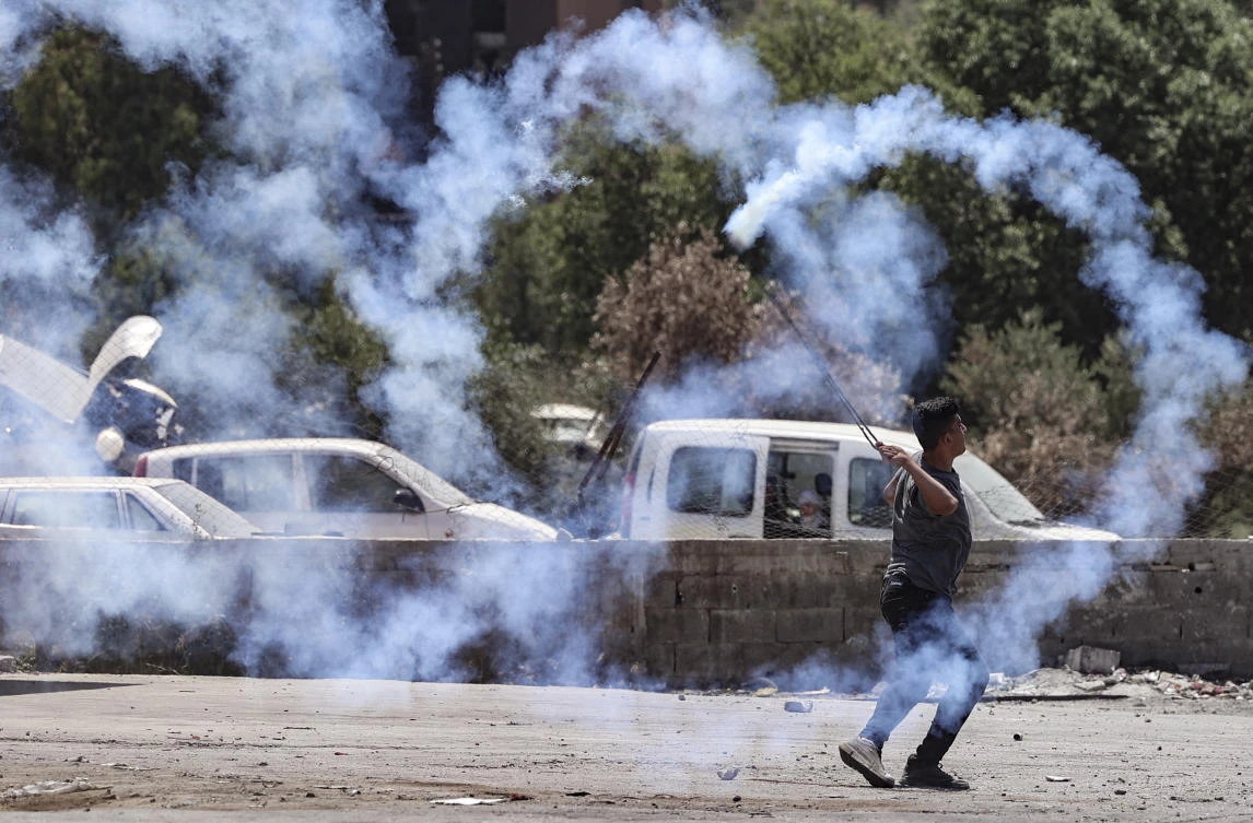 In recent weeks, the Israeli army has been conducting near daily operations across the West Bank, making multiple arrests in what they describe as “counter-terrorism activities.” (File/AFP)