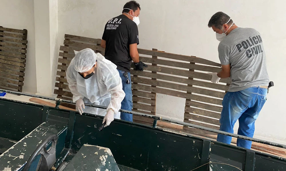 Brazil police find blood on suspect’s boat in case of missing reporter, expert