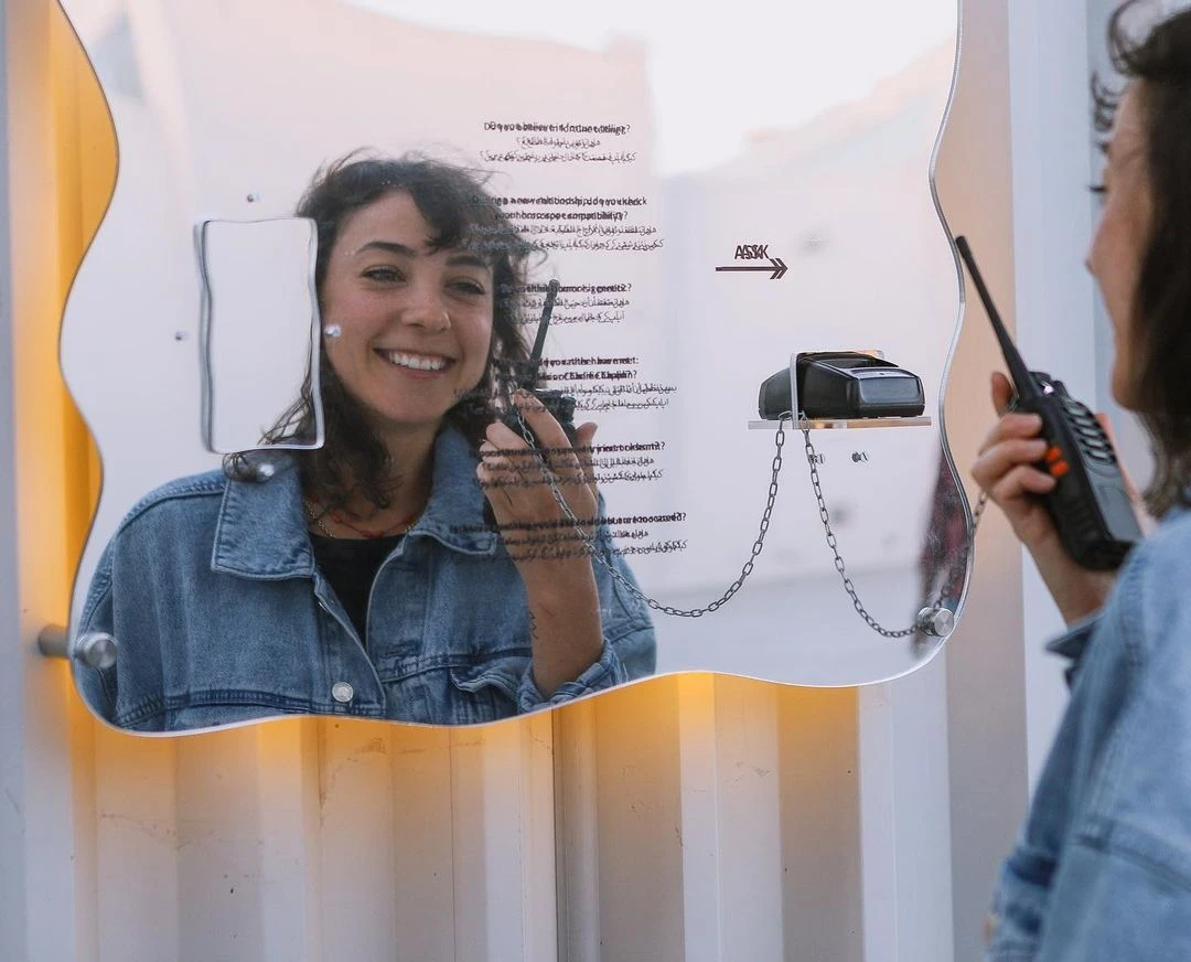THE BREAKDOWN- Syrian artist Sara Naim discusses plexiglass work ‘Window Scene’