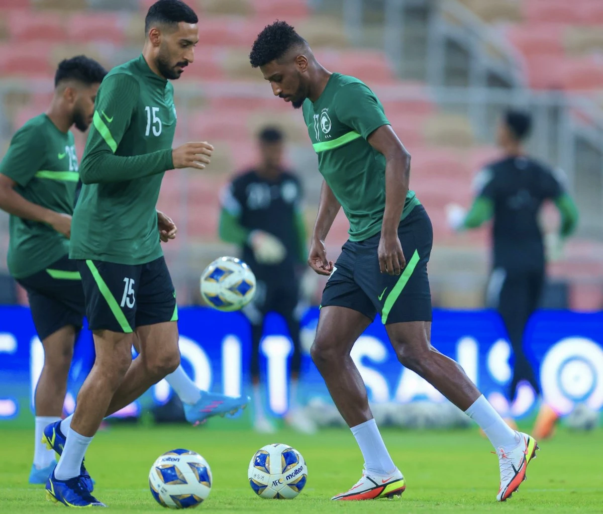 Saudi Arabia continued their preparations for the World Cup. (@SaudiNT)