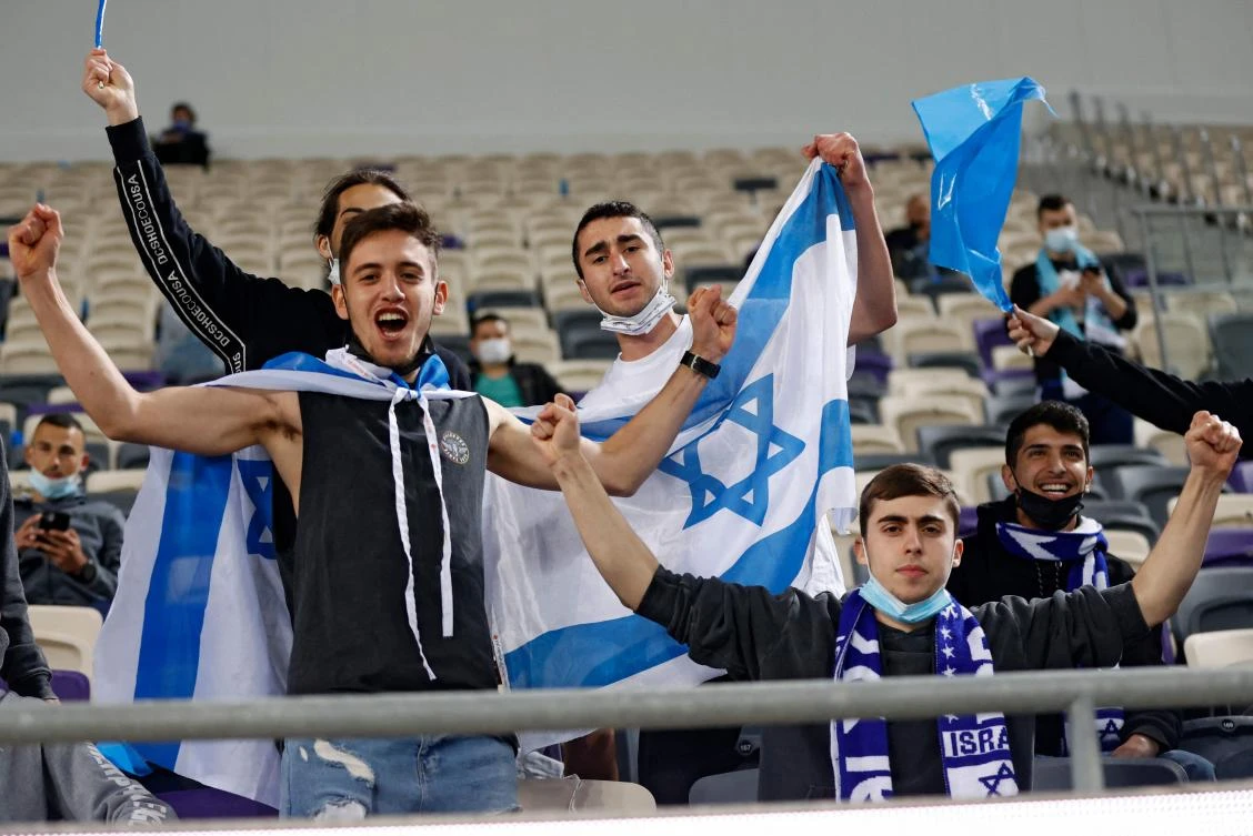 Israeli citizens will be allowed to go to Qatar to watch the 2022 World Cup football tournament, despite the Gulf nation’s absence of relations with the Jewish state, the Israeli government said. (JACK GUEZ/AFP)
