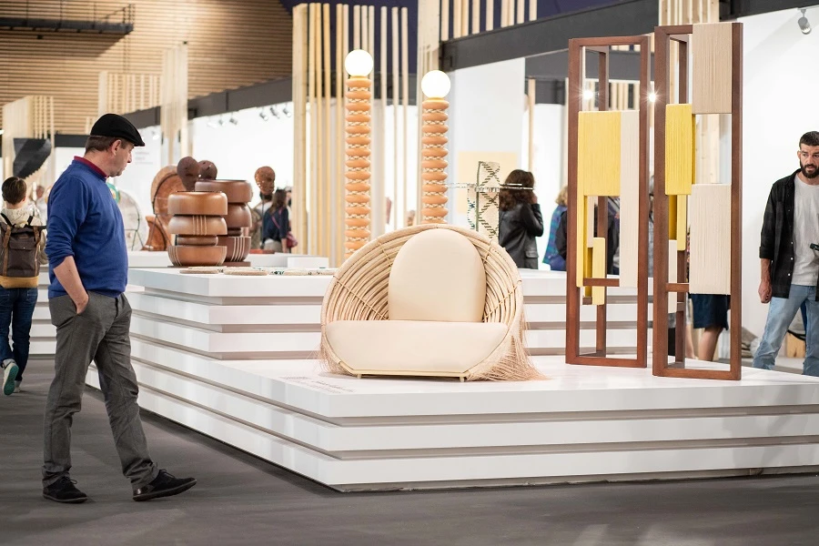 Each artist’s work is inspired by the UAE’s natural surroundings and its raw materials. (Supplied)