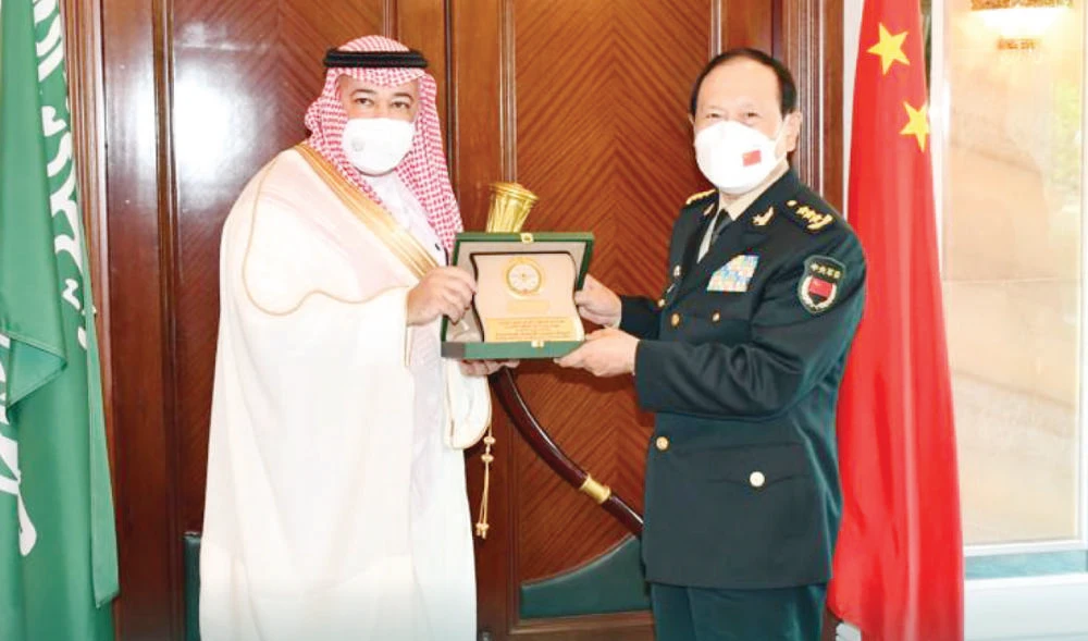 Bilateral relations between Saudi Arabia and China in the defense and military fields were reviewed. (Supplied)