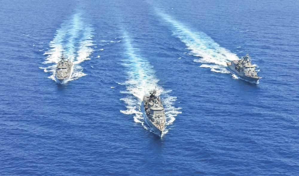The tensions in the east Mediterranean between Turkey and Greece are part of an interlinked and long-lasting set of crises determined by the conflicting views. (AFP)