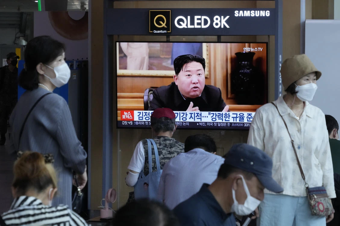 North Korea on May 12 admitted the omicron variant of the coronavirus had infected people, and it subsequently has said about 4.5 million people have fallen ill with fevers. (File/AP)