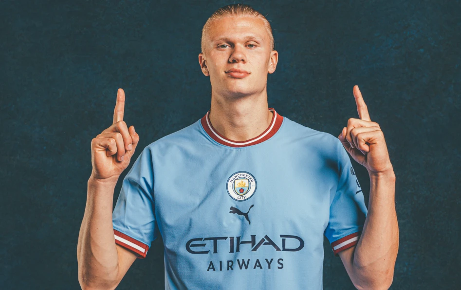 Erling Haaland will officially become a Manchester City player on July 1. (MCFC)