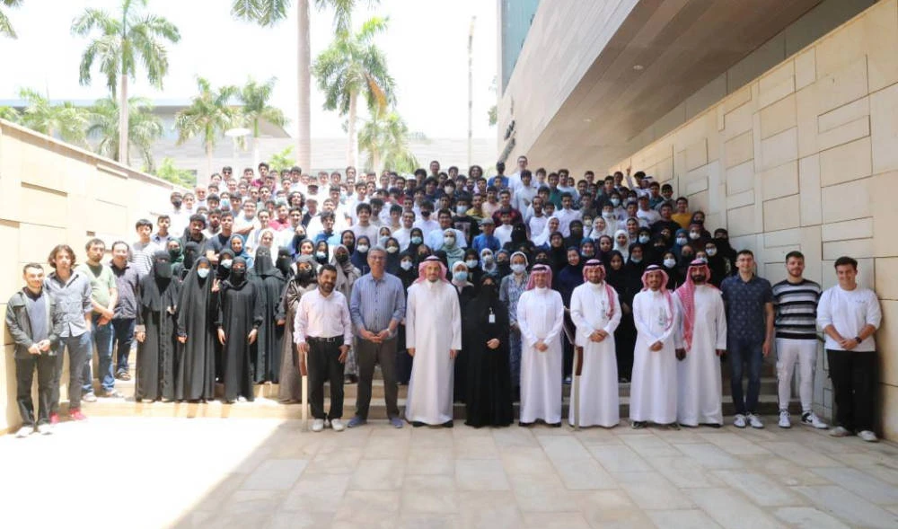 With 185 male and female students, the forum is considered the largest training forum for international Olympiad students. (Supplied)