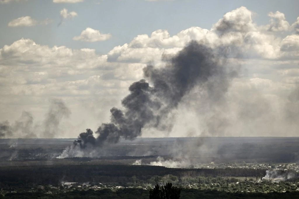 The Ukrainian army said Moscow’s forces had pushed its troops back from the city center. (File/AFP)