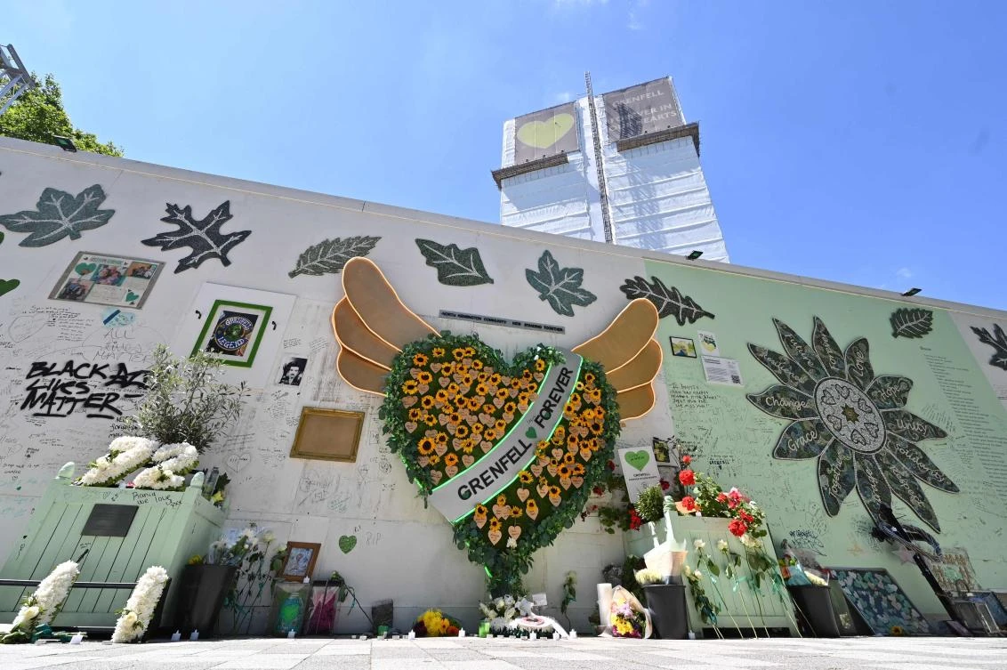 Memorials held five years on from London fire tragedy