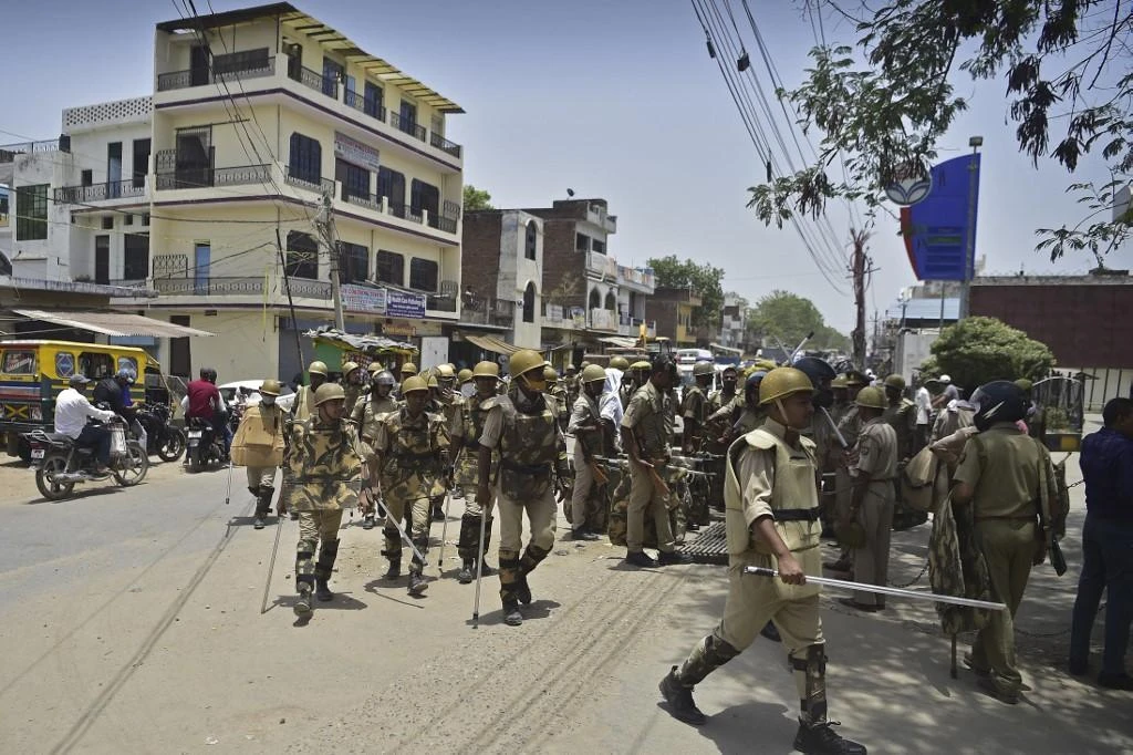 More than 300 people have been arrested in the northern Uttar Pradesh state for joining last week’s rallies. (File/AFP)