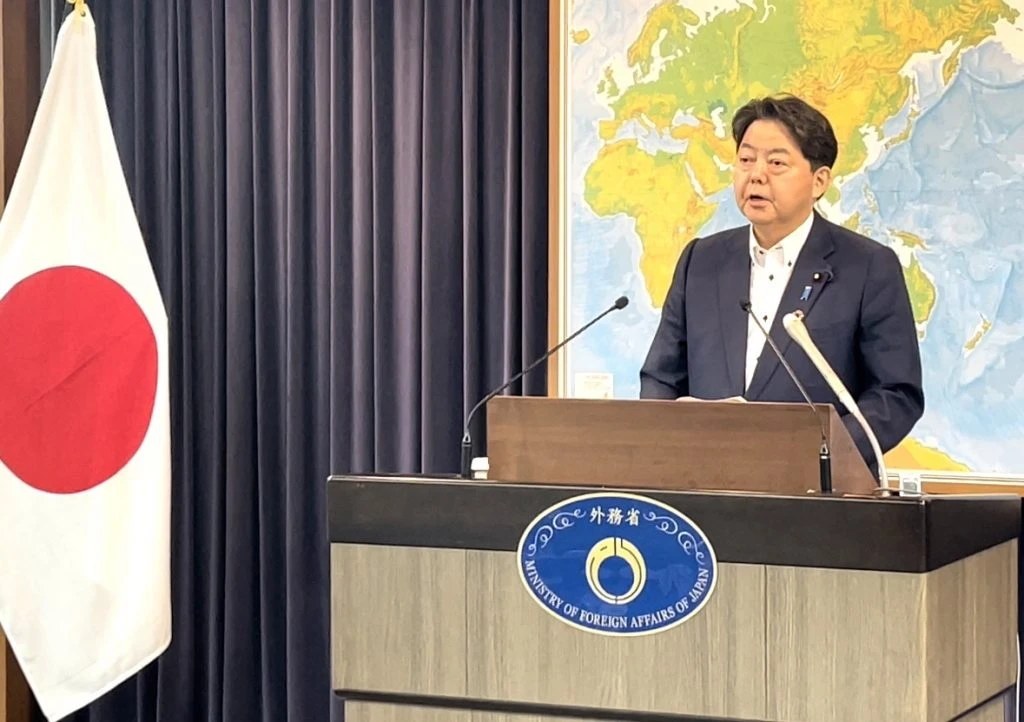 Japan Foreign Minister Yoshimasa Hayashi says his country will continue to place close eye on what’s happening in the Middle East. (ANJP)