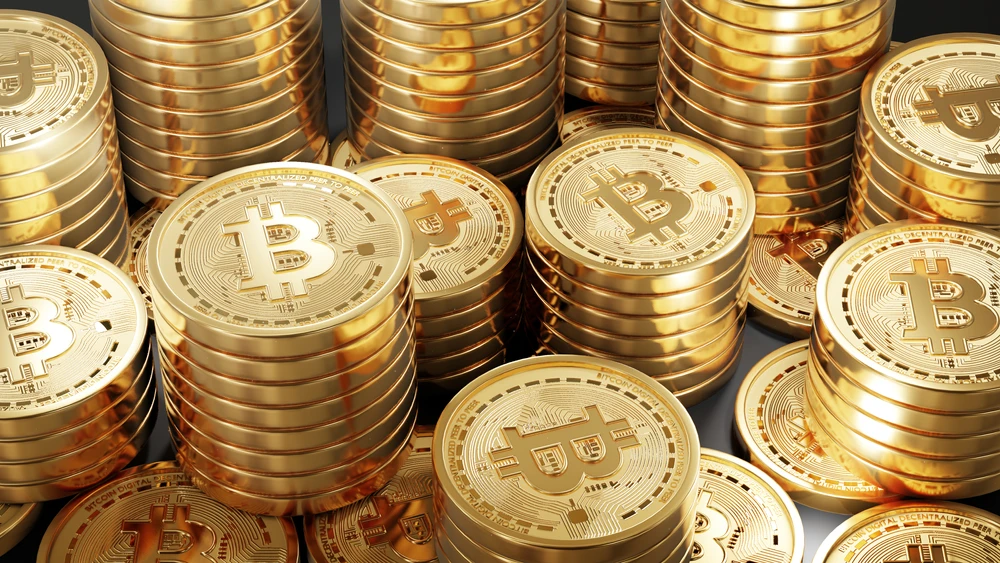 Bitcoin fell by 8.52 percent (Shutterstock)