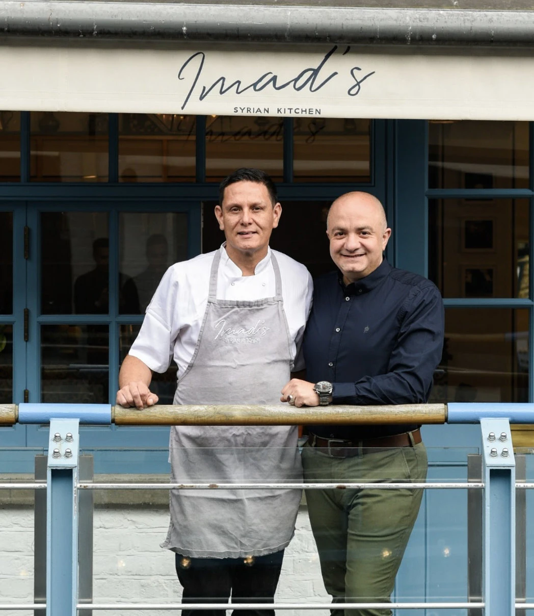 Restaurateur Imad Alarnab hoped to integrate his country’s cuisine into his new life in the UK. (Twitter: @ImadsKitchen)