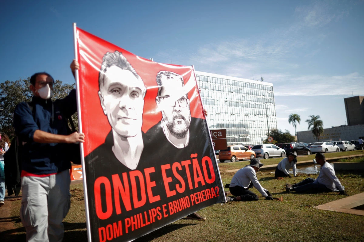 Suspect confesses to killing pair missing in Amazon, says Brazil police investigator
