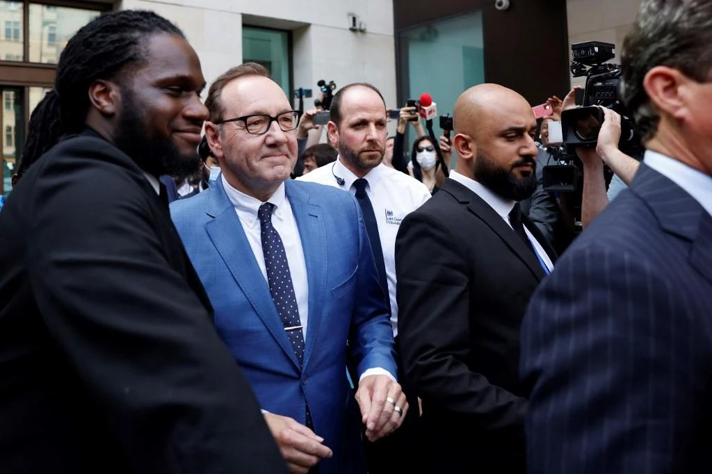 Kevin Spacey denies sexual assault charges in UK court