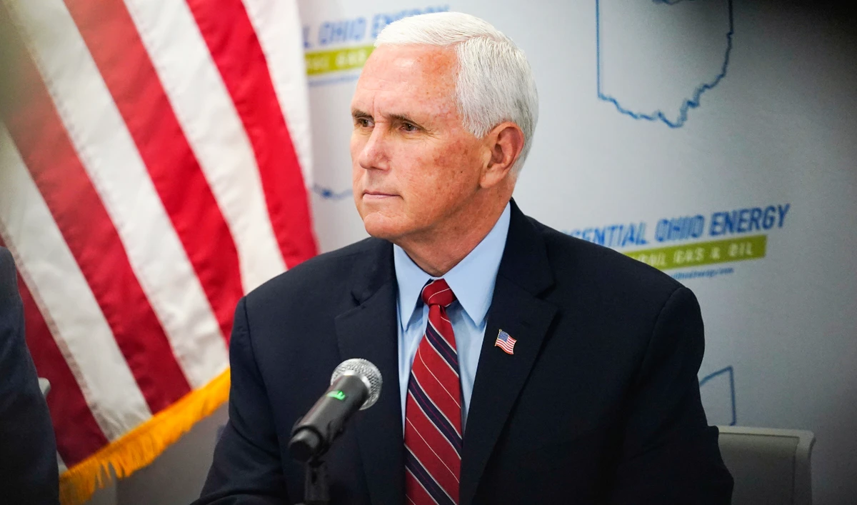 The mob storming the Capitol came within 40 feet (12 meters) of Pence. (AP)